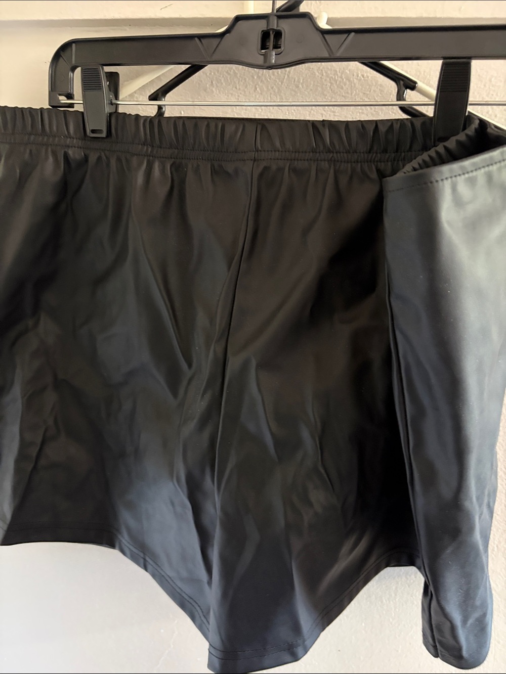 SHEIN Black Circle Skater Skirt